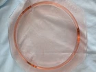 Pink Depression Glass Footed Cake Plate Princess By Anchor Hocking 11”