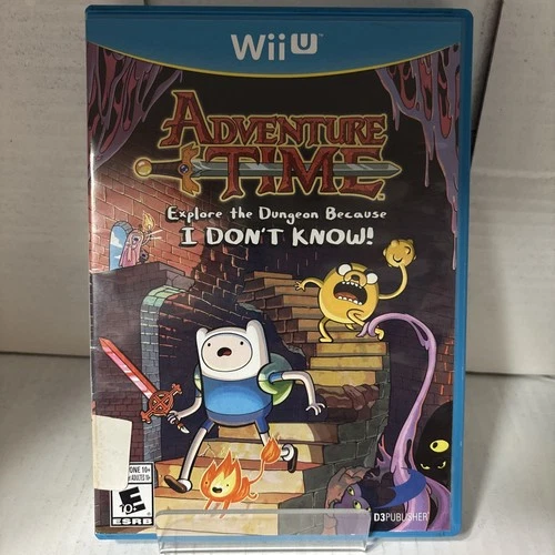 Adventure Time: Explore the Dungeon Because I Don't Know (Nintendo Wii U, 2013)
