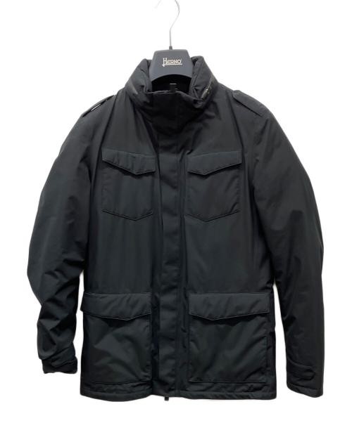 HERNO                    Down jacket black PI075UL - image 1