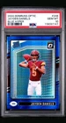 2024 Donruss Optic Jayden Daniels Blue Hyper Prizm #248 RC Rookie PSA 10 Gem 4A