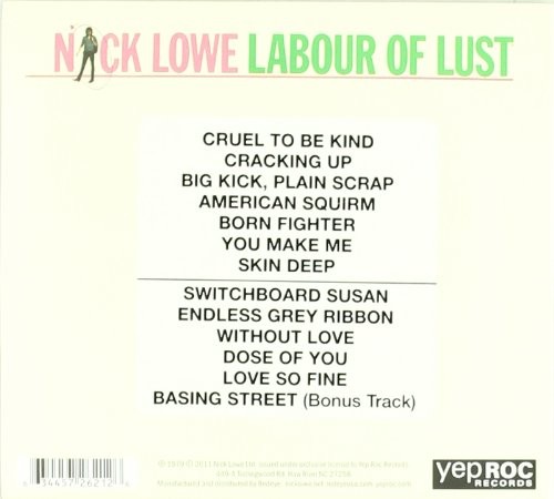 Nick Lowe Labour of lust (CD) Album - Picture 3 of 3