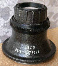 RARE Soviet Lens USSR enlarger INDUSTAR I 50 u 50mm f/3,5 Lens