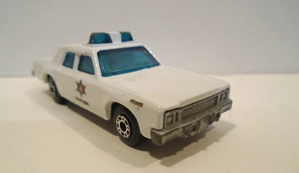 Matchbox Superfast Plymouth Grand Fury Police Car Dukes of Hazzard Sheriff Rosco - Image 3 of 4