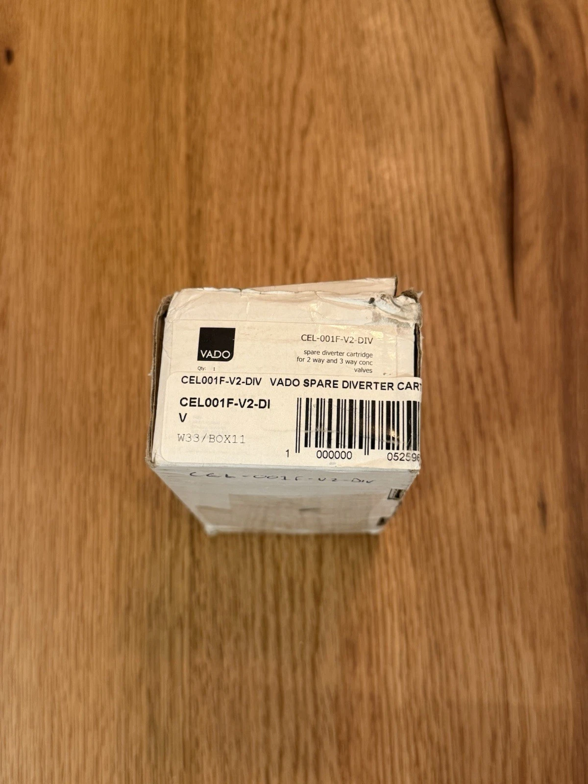 Vado Diverter Cartridge V2 CEL-001F-V2-DIV For 2 & 3 Way With Sleeve - New Boxed 2
