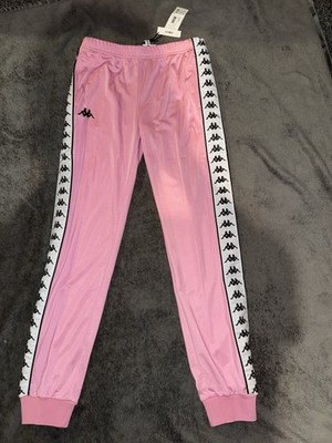 Kappa Pink 222 Banda Rastoria Track Pants Sz Small NWT