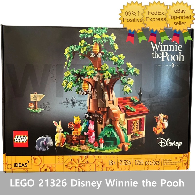 LEGO 21326 Disney Winnie the Pooh 1265pcs/ Brand New Sealed Package/ On Stock=