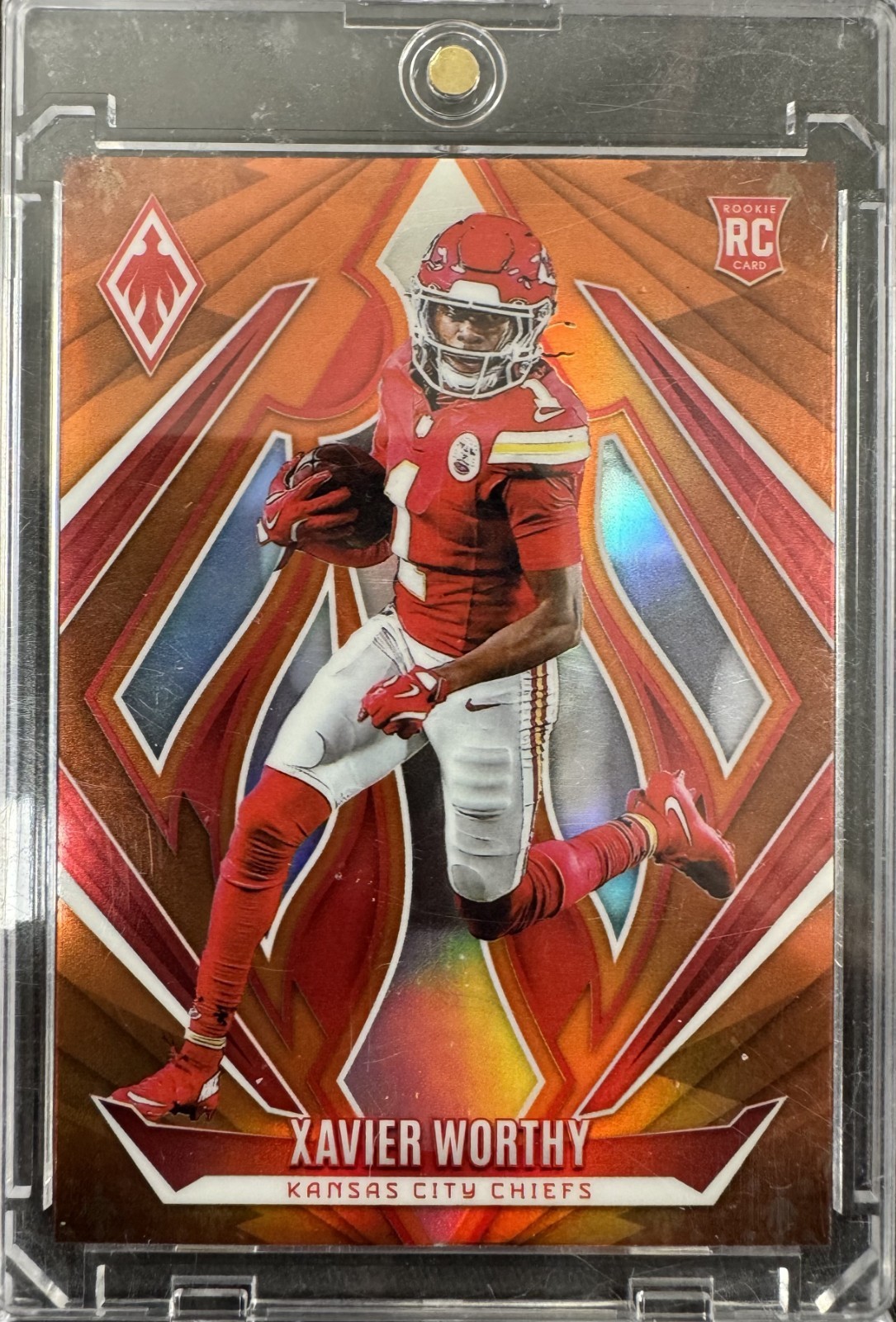 2024 Panini Phoenix #250 Xavier Worthy Orange