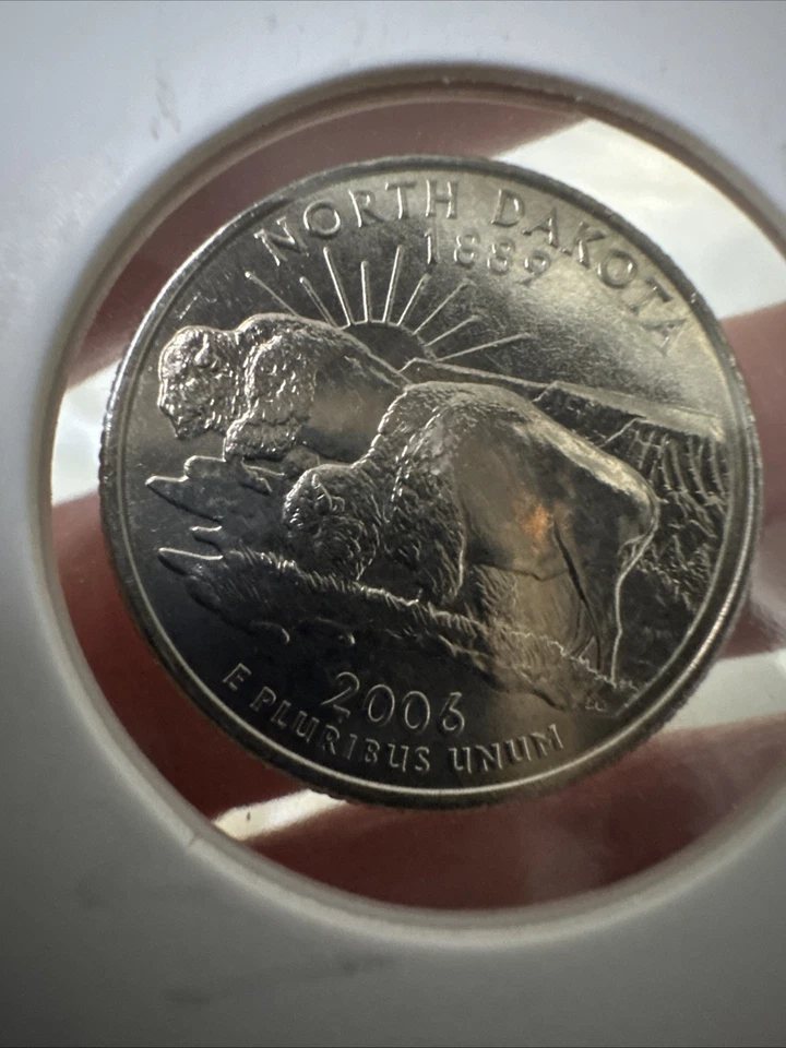 2006 D quarters North Dakota MS A26 - Image 4 of 4