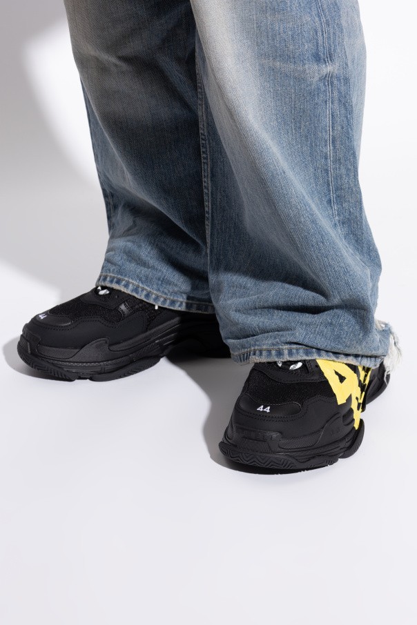 Balenciaga - Men - Triple S sneakers - Black thumbnail 2