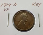 1914-D VF Lincoln Wheat Cent Key Date