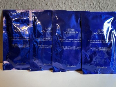 Guerlain Paris feuchtigkeitsspendende Super Aqua Tuchmaske 5 mal 30ml Luxus