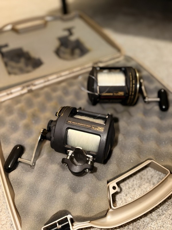 Shimano tld25 fishing reel