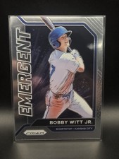 Panini Prizm Emergent Insert EM6 Bobby Witt Jr. Kansas City Royals Baseball