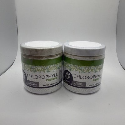 Epic Premium Chlorophyll Powder Dietary Supplement. PACK OF 2. Sealed.  EXP 8/26
