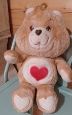Vtg Care Bears Tender Heart Bear 1983 Kenner Plush 13" Stuffed Animal