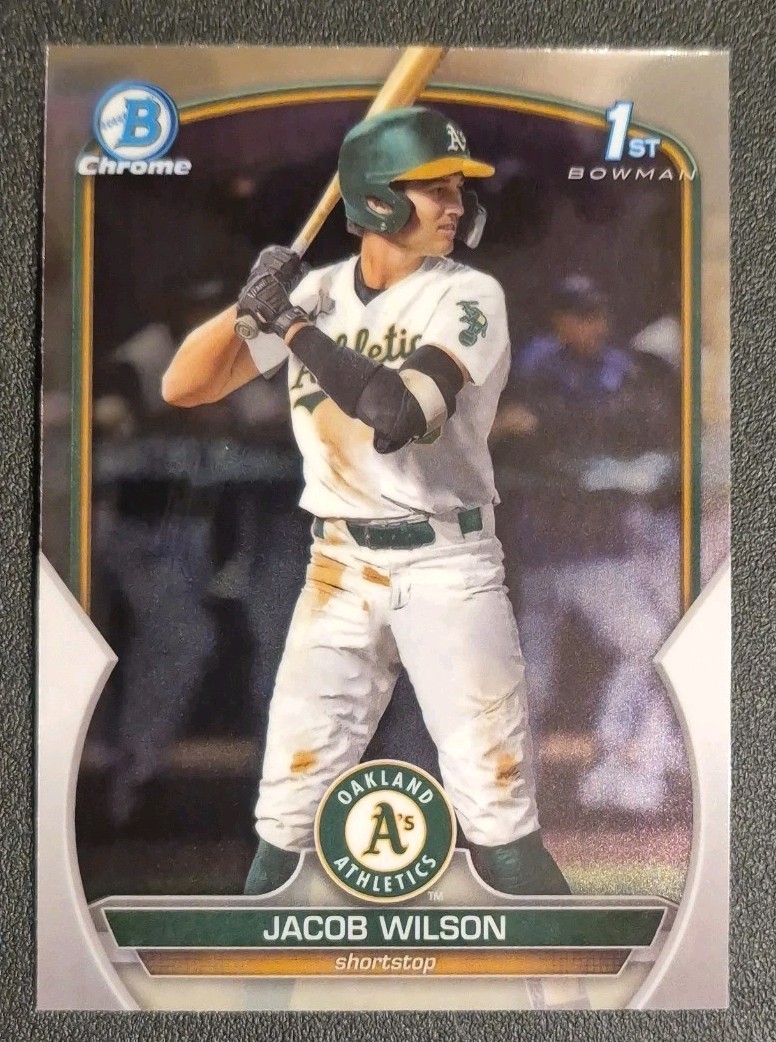 2023 Bowman Draft - Chrome Jacob Wilson #BDC-121 (RC)