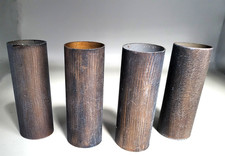 4 x Iron Bulb Candle Sconce Socket Covers. Iron Light Fittings.