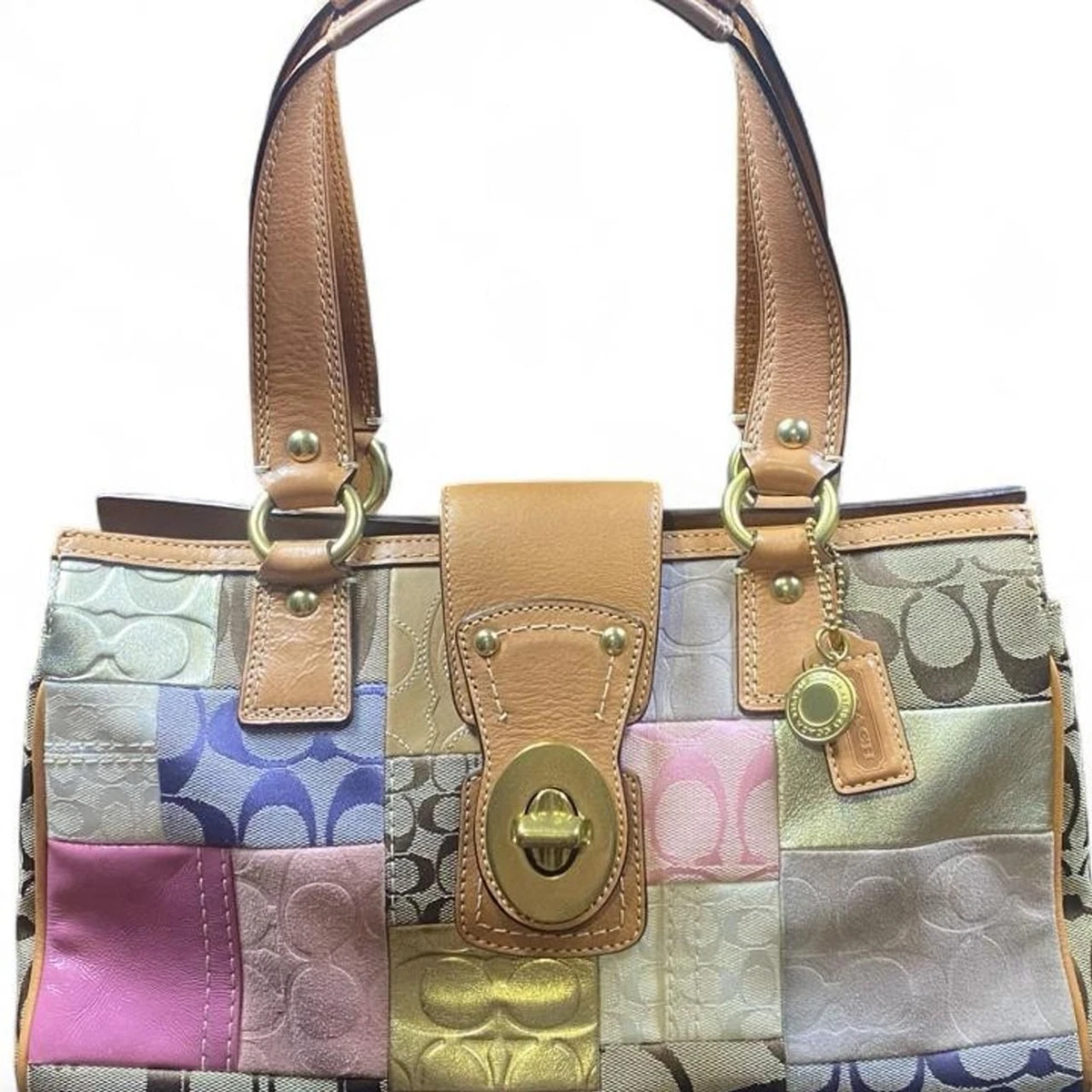 Coach Patchwork Turn Lock Bags & Handbags for Women for sale | eBay