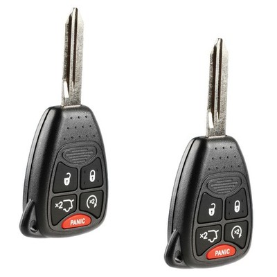 2 Replacement For 2006 2007 Jeep Commander Grand Cherokee Keyless Entry Key Fob