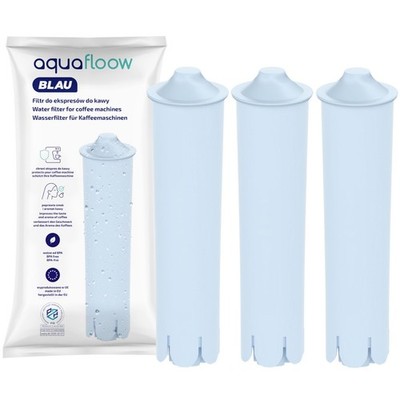 Wasserfilter für Jura Kaffeemaschine GIGA IMPRESSA ENA AquaFloow Blau 3x