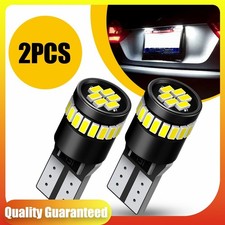 NEW 2PCS T10 LED License Plate Light Car Interior Bulbs White 168 2825 194 W5W
