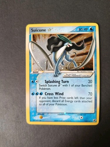 Suicune Star 15/115 Holo Pokemon JCC English Unseen Forces