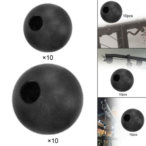 10Pcs Fitness Pulley Cable Ball Stoppers Replacement Joint Parts Repair Portable - Picture 1 of 15