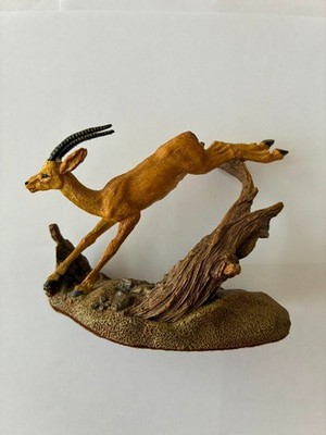 Franklin Mint Wildlife Preservation Trust Gazella Gazelle Figur - 1987