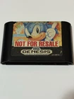 Sonic the Hedgehog [Not for Resale] (Sega Genesis, 1991)