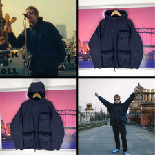 Snow Peak C/N Parka Jacket | Indigo | Small / Medium | Liam Gallagher Oasis Coat