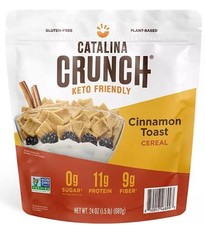 Catalina Crunch Keto Friendly Cinnamon Toast Cereal, 24 Ounce
