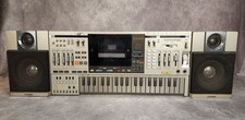 1980's Casio KX-101 Boombox Synthesizer AM/FM Stereo Radio Cassette Keyboard