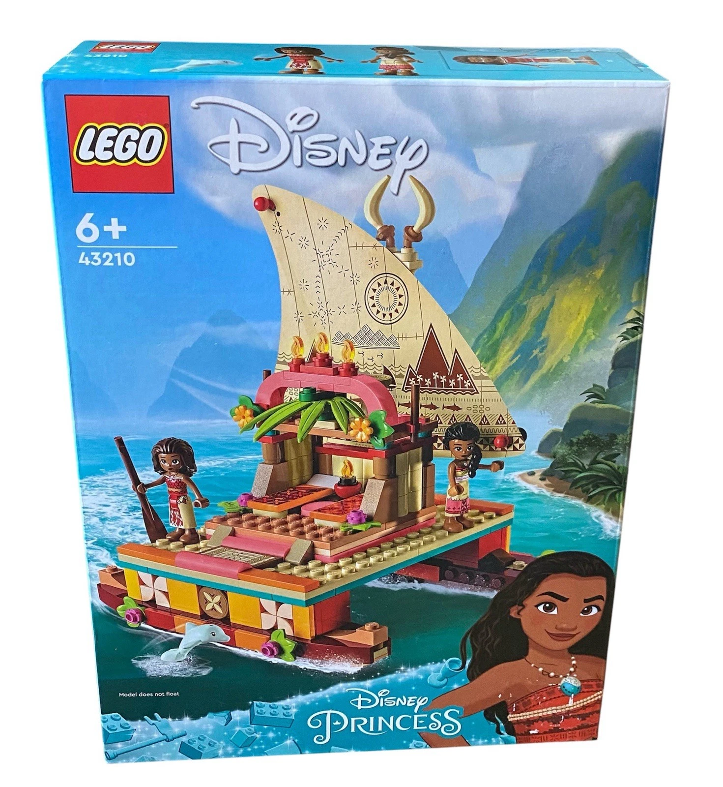 LEGO Disney 43210 Moana Wayfinding Boat BNIB NEW** Retired Princess Rare