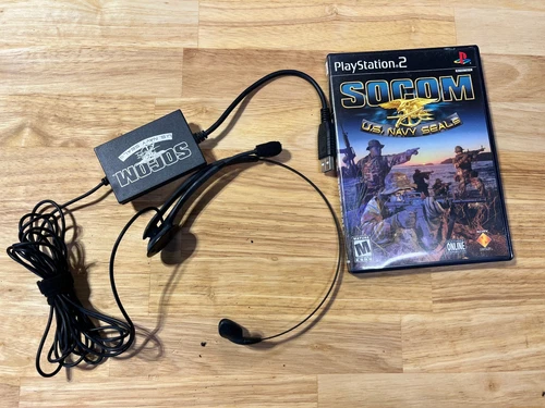 Sony PS2 SOCOM US Navy Seals with Headset