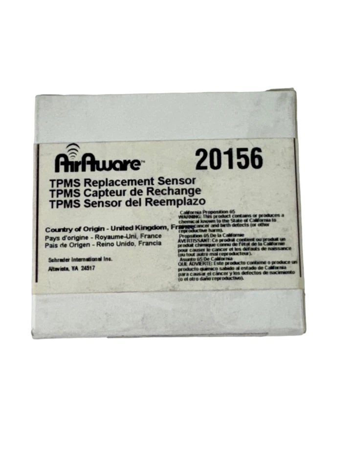 Sensor TPMS AirAware 20156 para Subaru Volvo Suzuki Foto 2 de 3