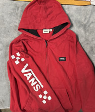 Vans Classic Pullover Hoodie Youth Size Med Hooded Sweatshirt