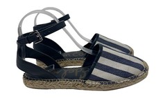 Sam Edelman Vivian Espadrille Sandals With Adjustable Ankle Strap Size 7.5M