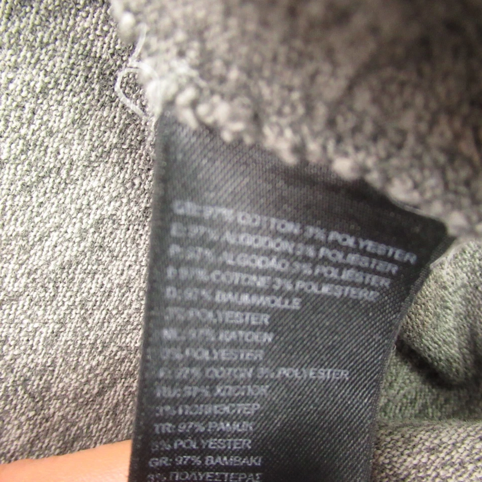 Pullover North Face Para Hombre Mediano Manga Larga 1/4 Cremallera Informal Ligero Gris Foto 4 de 4