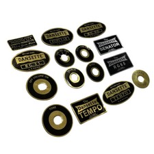Dansette Labels / Decals - Models P to T