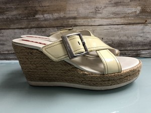 prada espadrille wedge