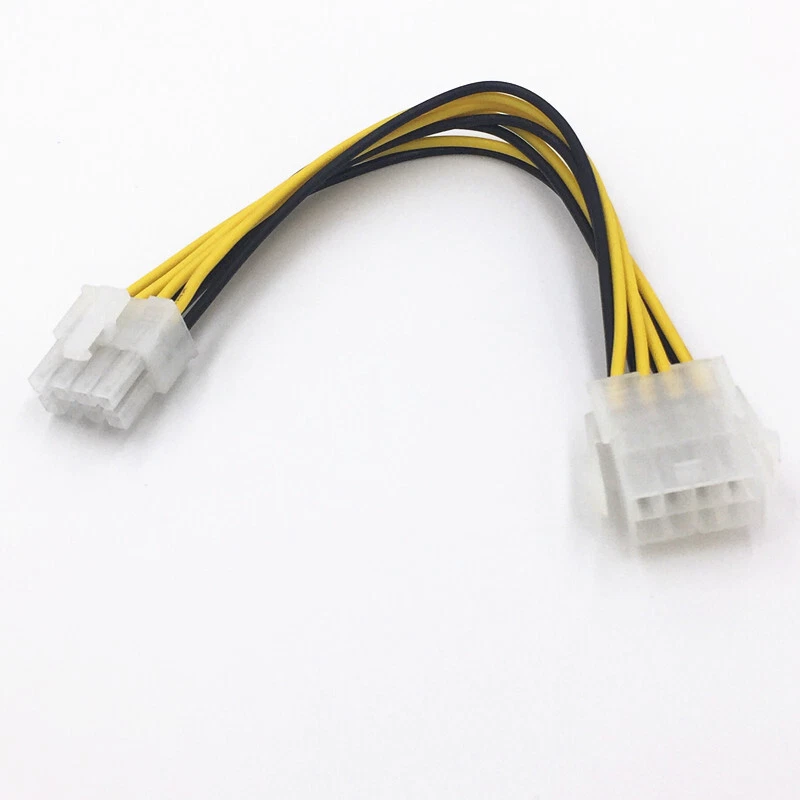 ATX Verlängerung Strom Adapter 8 Pin Stecker auf 8 Pin EPS ATX 2.0 Kabel - Bild 2 von 4