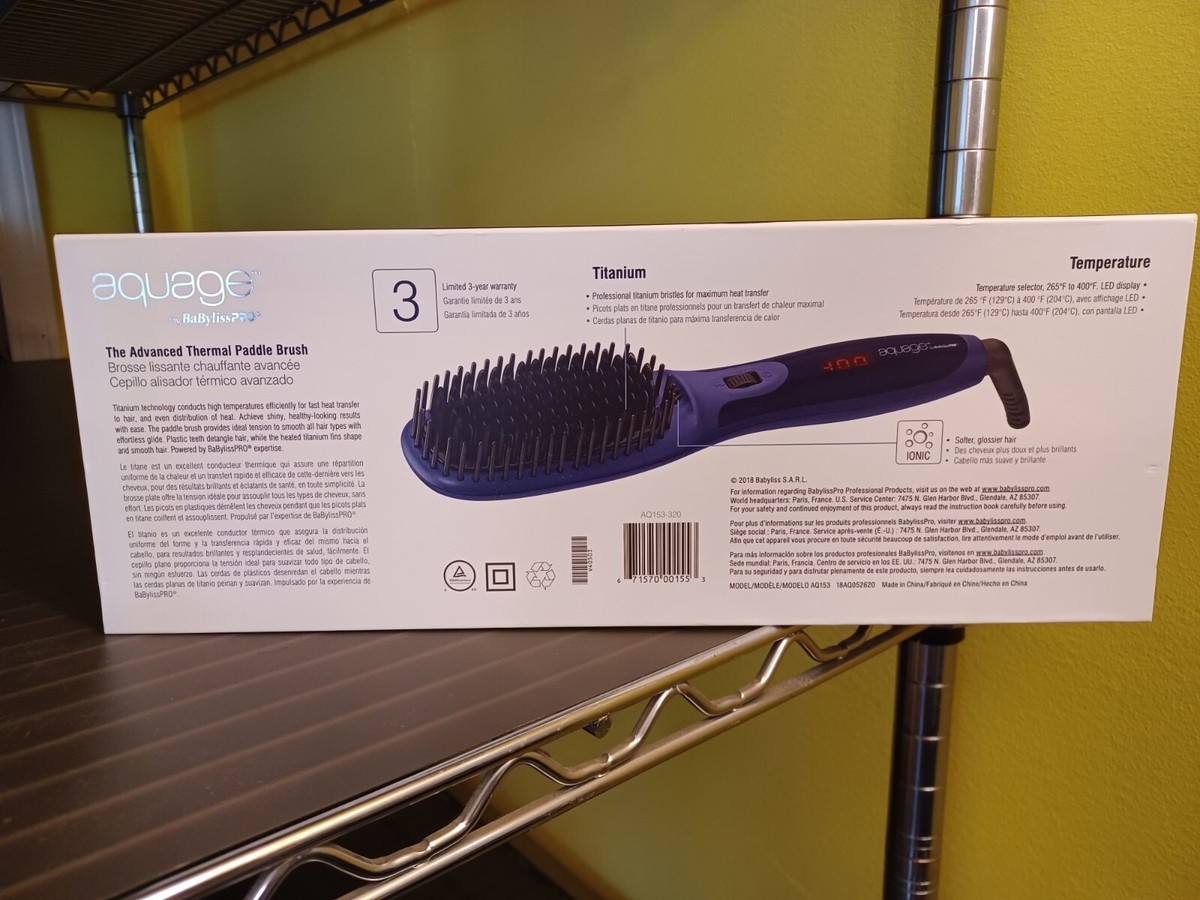 Aquage by BaBylissPRO Expertise Thermal Paddle NEW