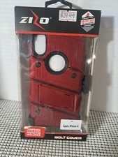 ZIZO Bolt iPhone X Holster Case Tempered Glas...