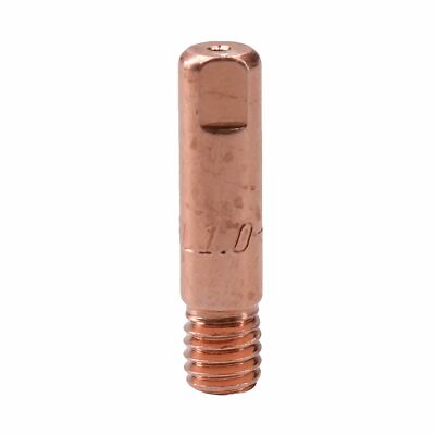 2 shroud & 10 x 1.0mm Contact Tips MIG Welding Binzel Style Euro Torch MB15