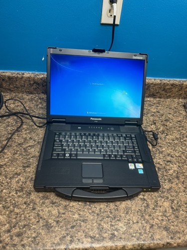 PANASONIC TOUGHBOOK CF-52 C2D 2.26GHZ CF52 RUGGED 4GB 500GB WINDOW 7 Office Word - Picture 9 of 13