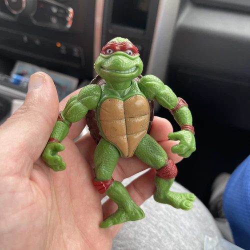 1992 TMNT Movie Star Raph Raphael Teenage Mutant Ninja Turtles Figure Vintage