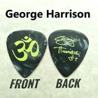 HARRISON GEORGE HARRISON band novelty signature guitar pick (Q-H12)