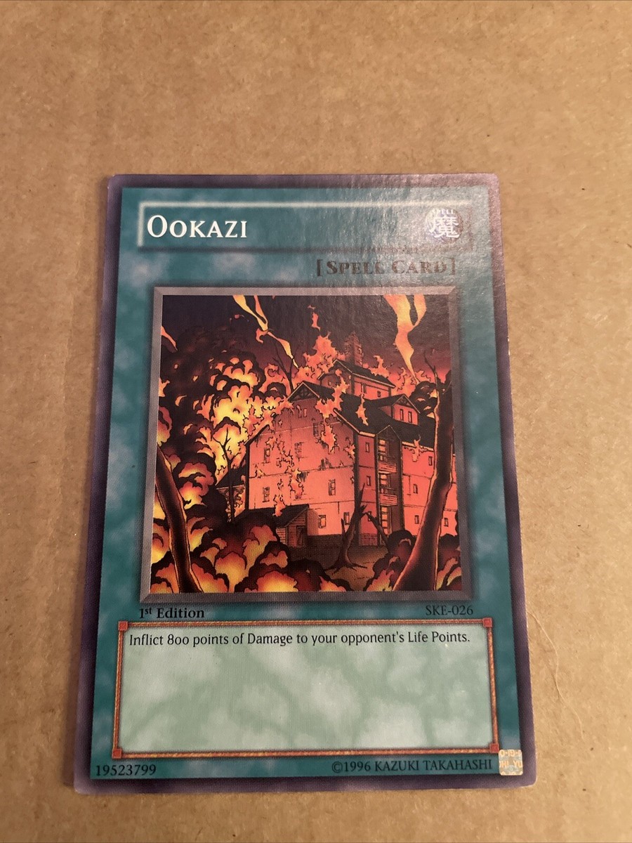 Ookazi SKE-026 1st Edition YuGiOh! Card common | eBay