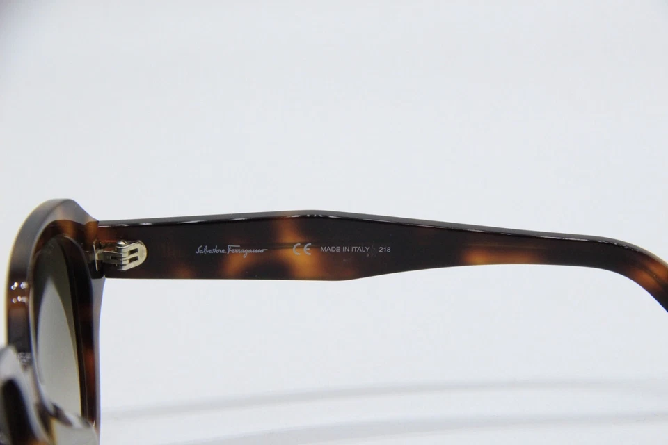 GAFAS DE SOL SALVATORE FERRAGAMO SF SF 906SA 214 HAVANA GRADIENT AUTÉNTICAS 54-18 Foto 4 de 4