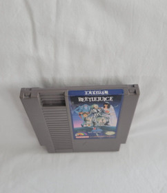 Beetlejuice Nintendo NES Authentic Tested And Working Cartridge Only
